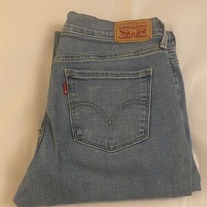 Levi's Classic Blue 505 Straight Jeans